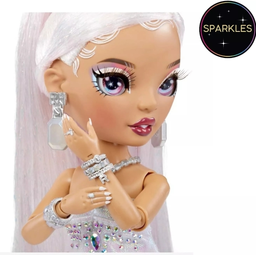 Rainbow High Holiday Edition Collector Doll 11" Roxie SPARKLE ✨️ Celebration - Picture 3 of 8